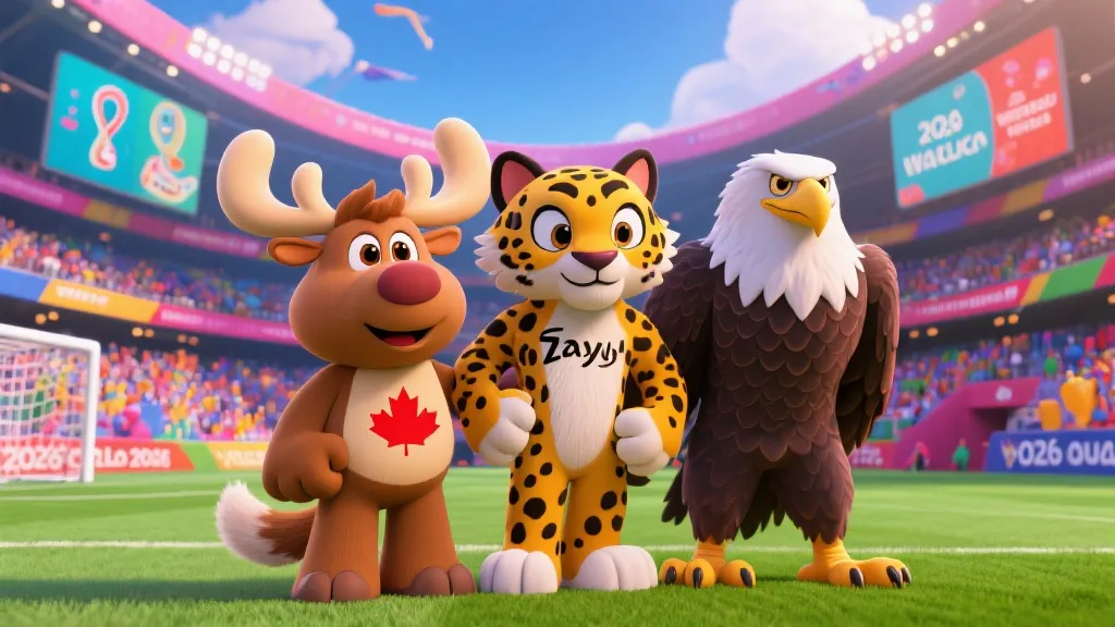 揭秘2026世界杯吉祥物：Maple、Zayu与Clutch背后的文化密码与狂欢寓意